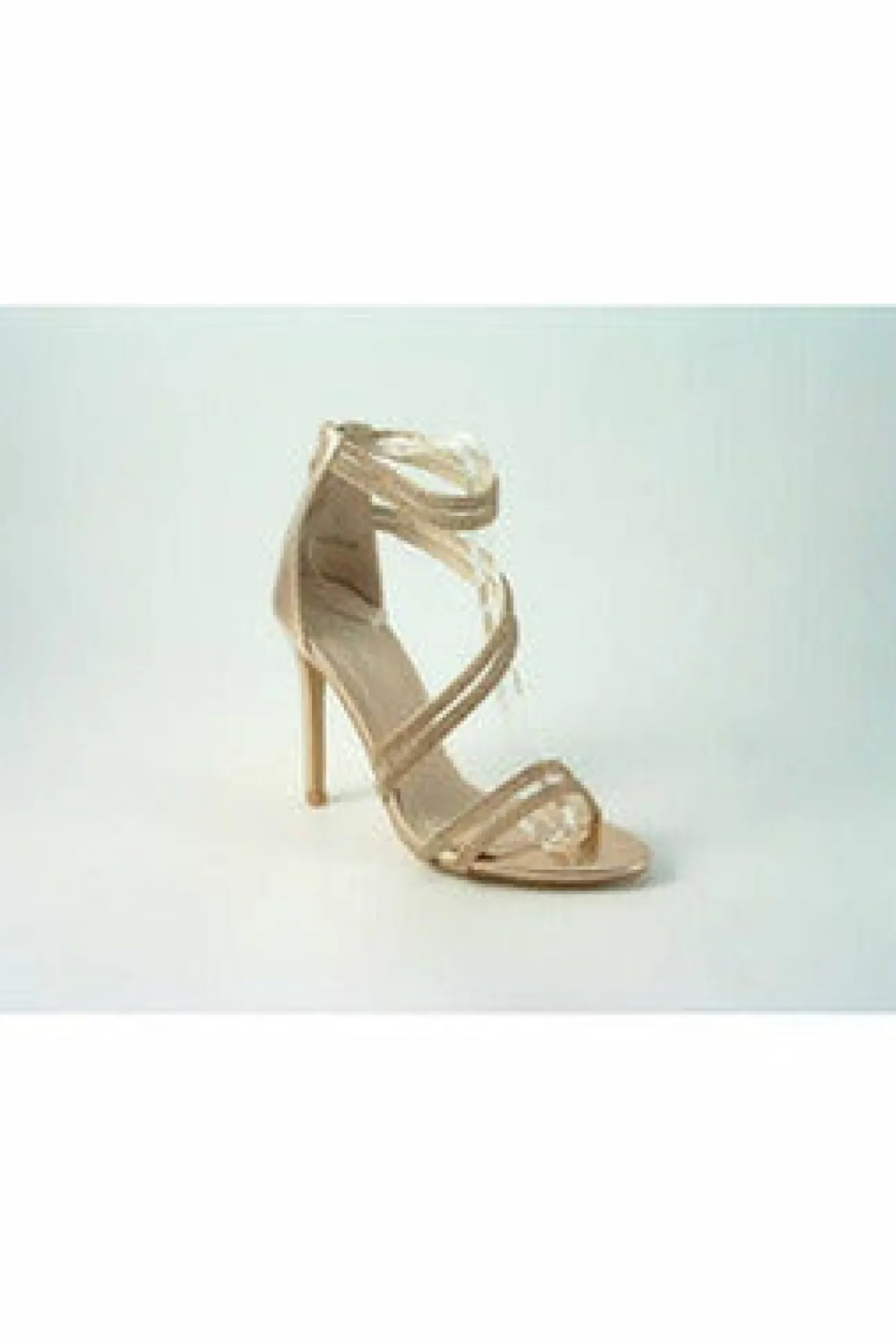 Women Glitz Shoes Miley Divine Doubled Strap Diamante Sandals