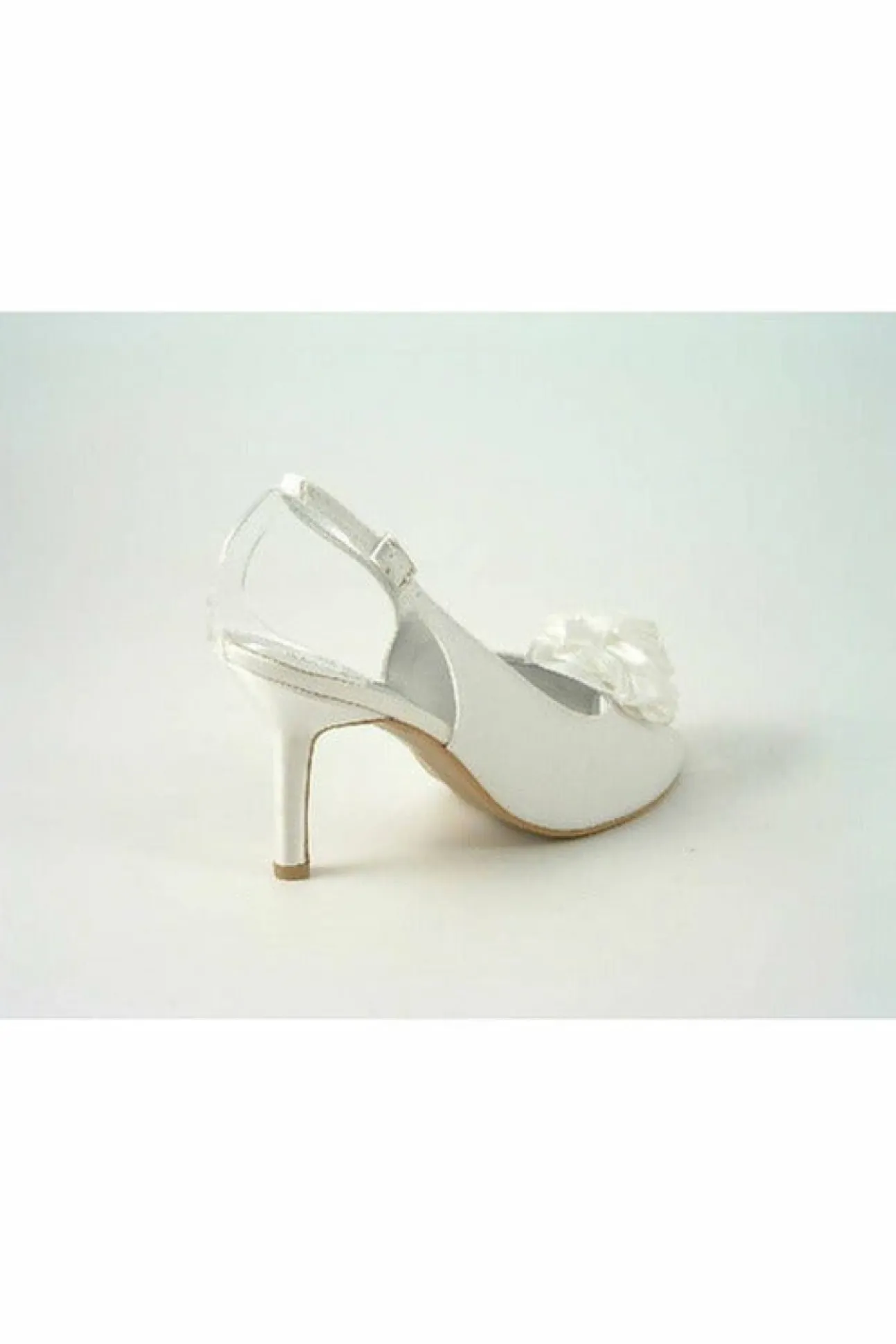 Women Glitz Shoes Perdita Satin Peep Toe Sling Back