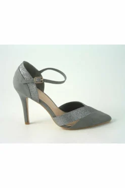 Women Glitz Shoes Roxie Suede N Glitter Dorsey Court Shoe