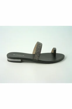 Women Glitz Shoes Sabatine Eliza Diamante Toe Post Sandals