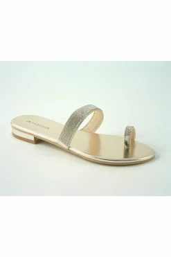 Women Glitz Shoes Sabatine Eliza Diamante Toe Post Sandals