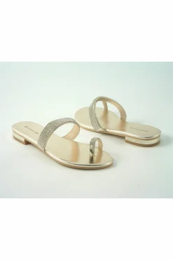 Women Glitz Shoes Sabatine Eliza Diamante Toe Post Sandals
