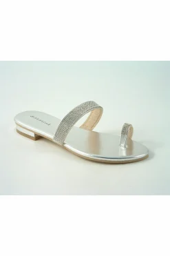 Women Glitz Shoes Sabatine Eliza Diamante Toe Post Sandals