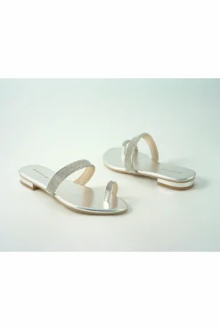Women Glitz Shoes Sabatine Eliza Diamante Toe Post Sandals