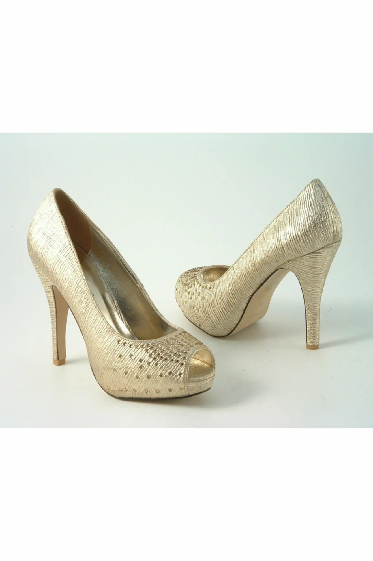 Women Glitz Shoes Sabatine Sparkle Peep-Toe Shoes