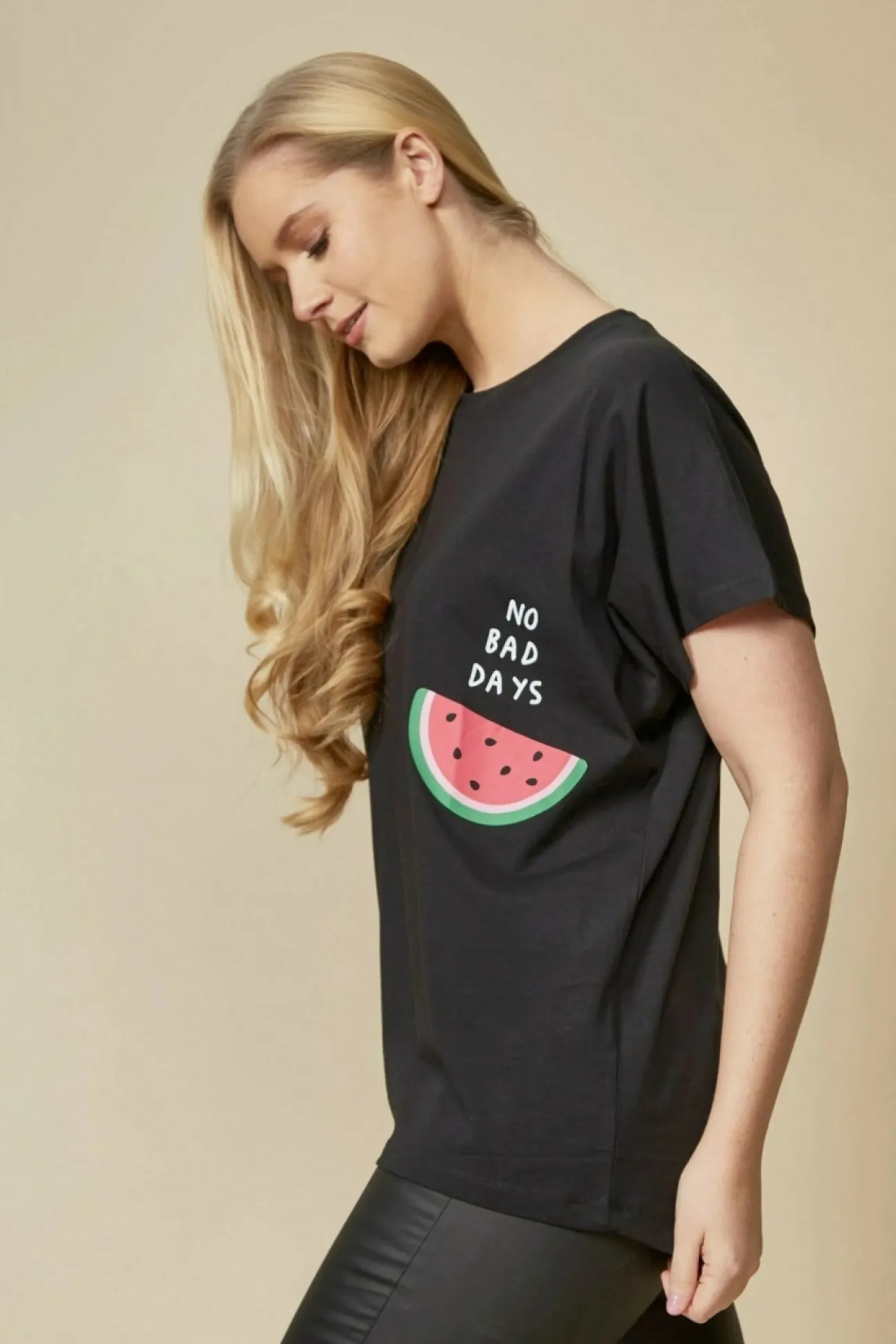 Women Hoxton Gal Oversized Watermelon T-Shirt