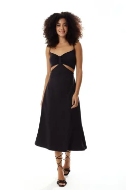 Women Liquorish Cami Dress With Cut Out Details