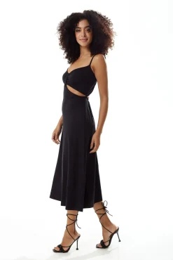 Women Liquorish Cami Dress With Cut Out Details