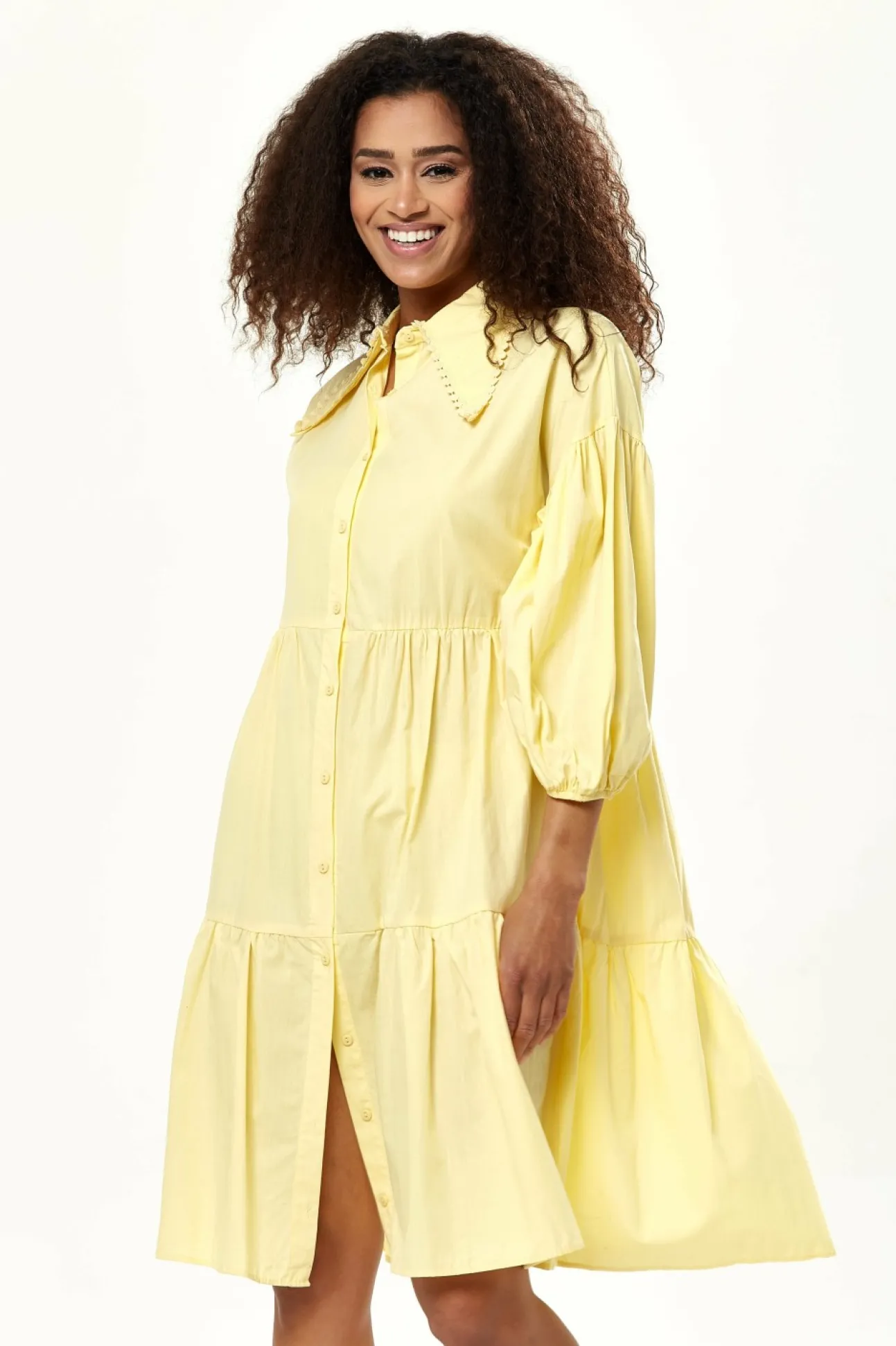 Women Liquorish Oversized Shirt Dress In