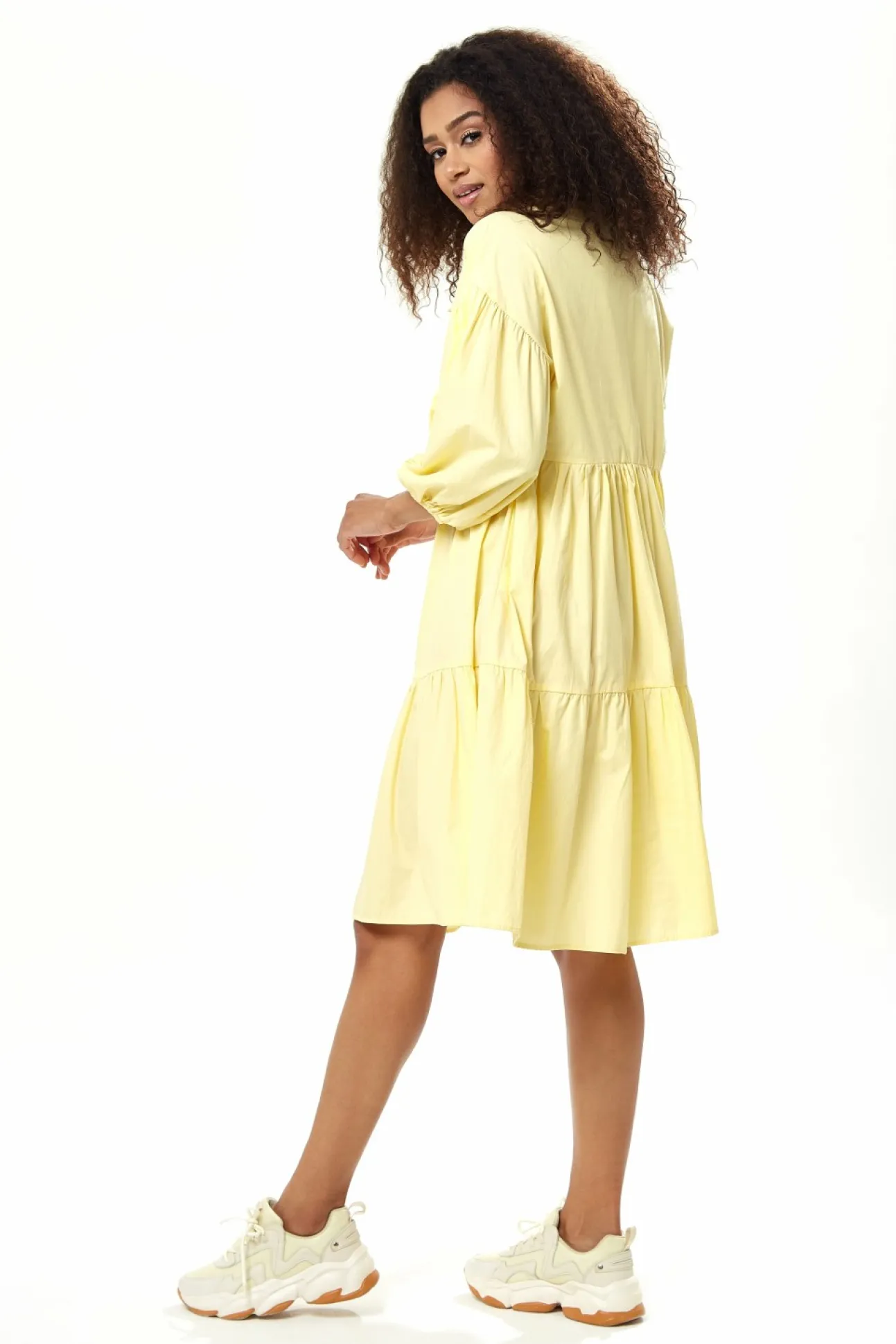 Women Liquorish Oversized Shirt Dress In
