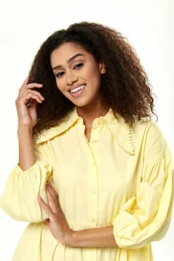 Women Liquorish Oversized Shirt Dress In