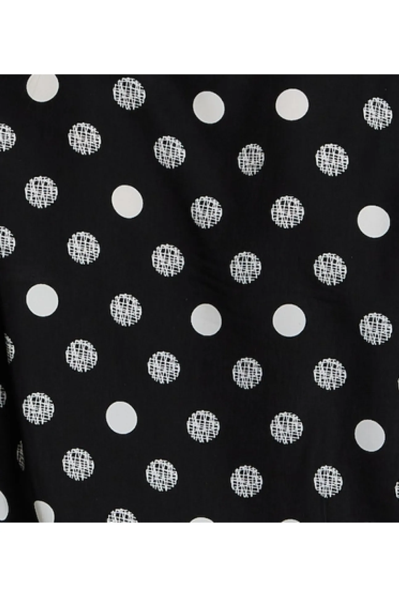 Women Liquorish Polka Dot Print Wrap Top In