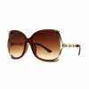 Women RubyRocks 'Cherry' Oversized Sunglasses In Crystal