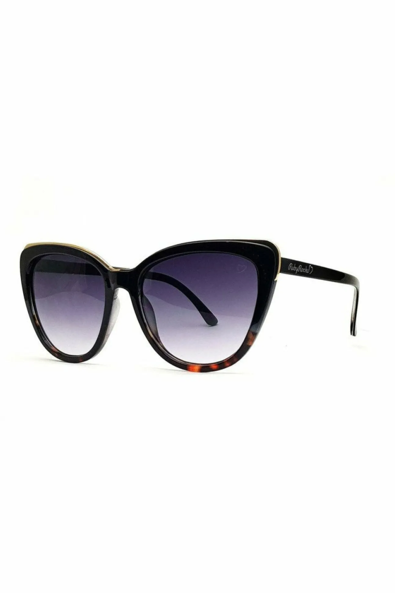 Women RubyRocks 'Roseanne' Cateye Sunglasses In Tort