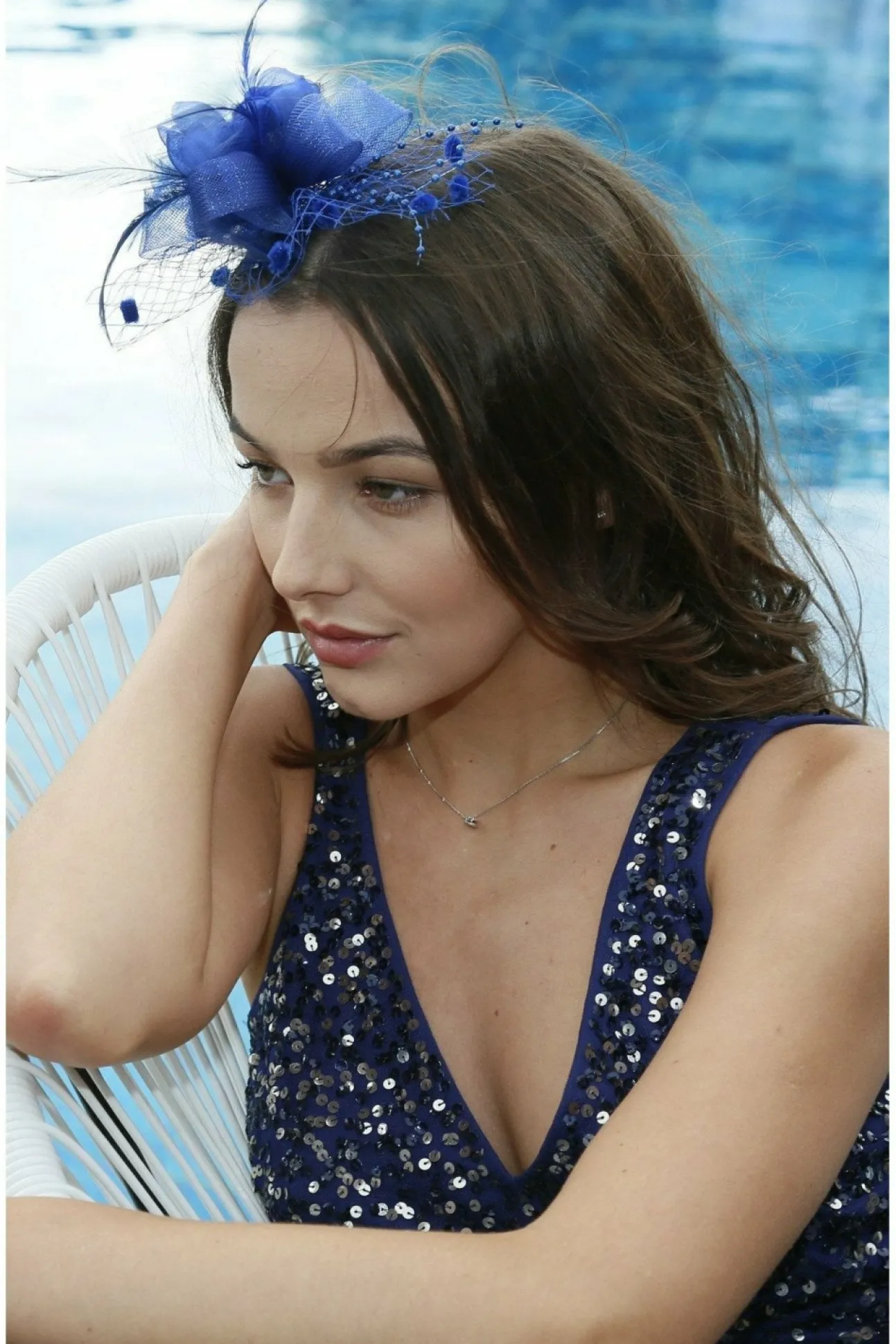 Women RubyRocks Vida Fascinator
