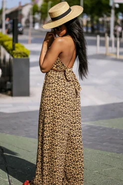 Women SETSOFRAN London Leopard Print Pants Set