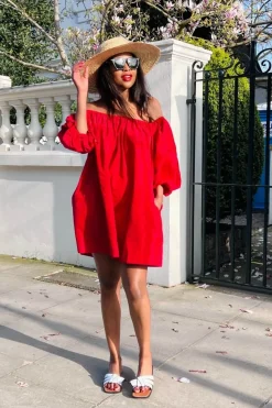 Women SETSOFRAN London Off Shoulder Dress