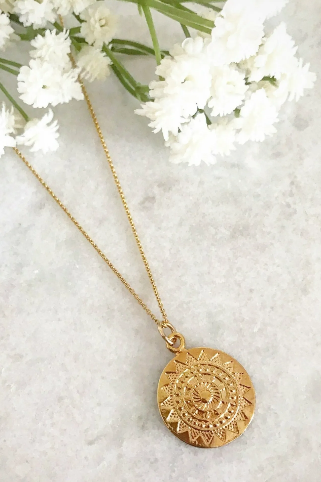 Women Wisteria London Apollo Coin Necklace