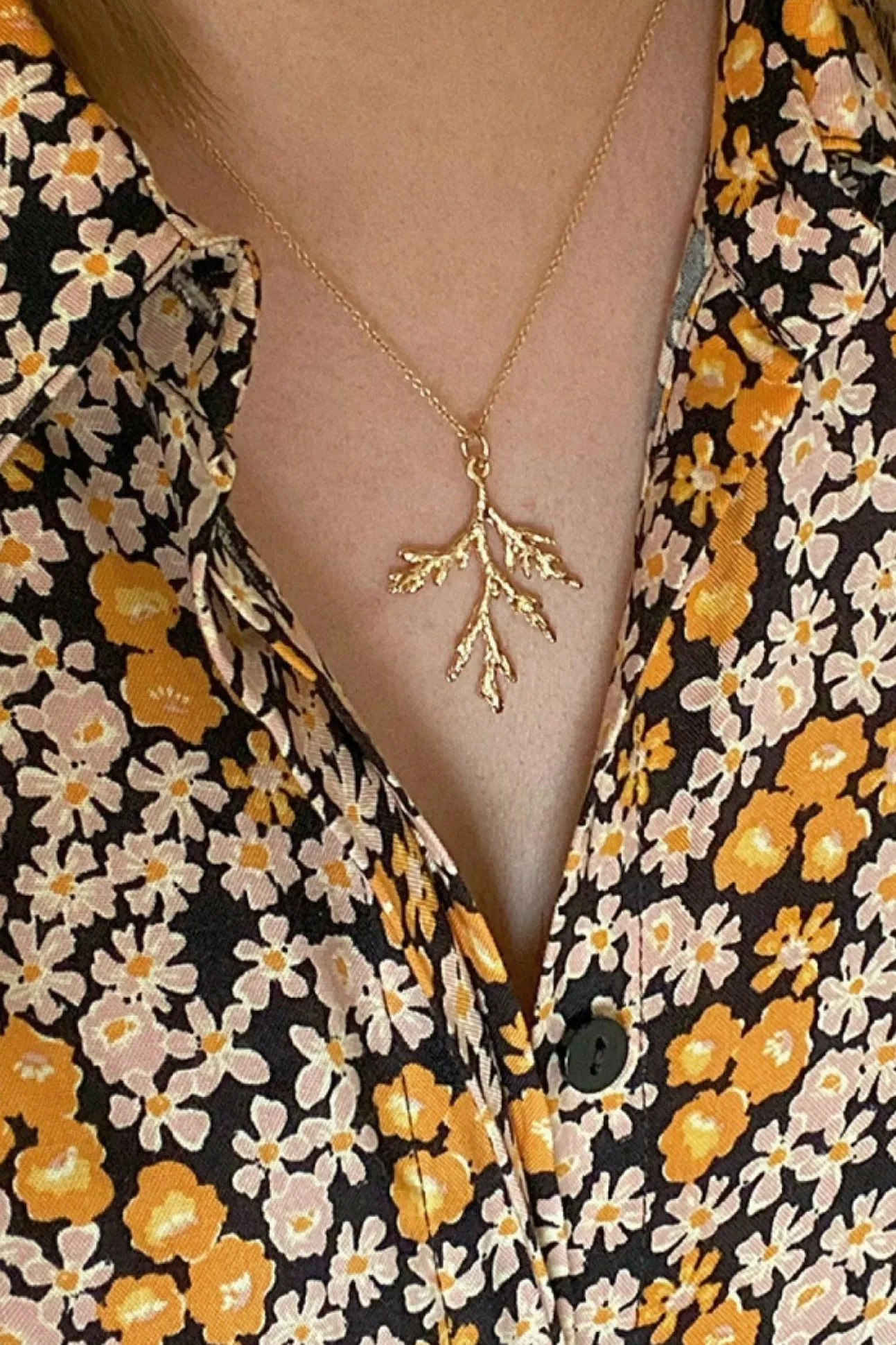 Women Wisteria London Aster Branch Necklace