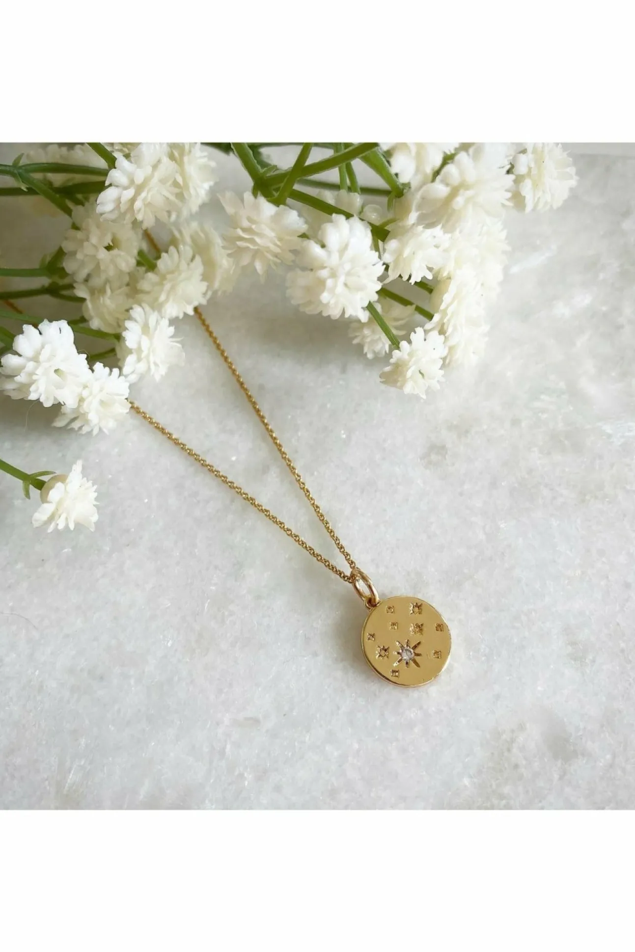 Women Wisteria London Etoile Cz Star Necklace