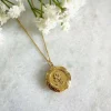 Women Wisteria London Maria Flower Locket