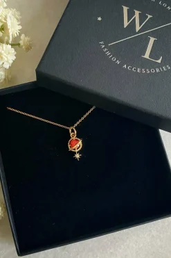 Women Wisteria London Orion Planet And Star Necklace