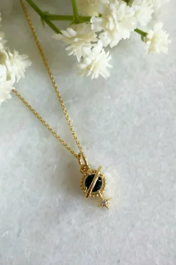 Women Wisteria London Orion Planet And Star Necklace