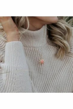 Women Wisteria London Solange Sunburst Necklace