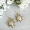Women Wisteria London Soleil Sunburst Earrings