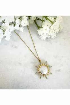 Women Wisteria London Soleil Sunburst Necklace