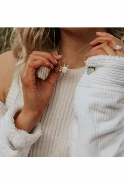 Women Wisteria London Soleil Sunburst Necklace