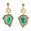 Women Yaa Yaa London 'Hold On' Rose Quartz Earrings