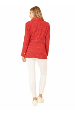 Women Yumi Boucle Fitted Blazer