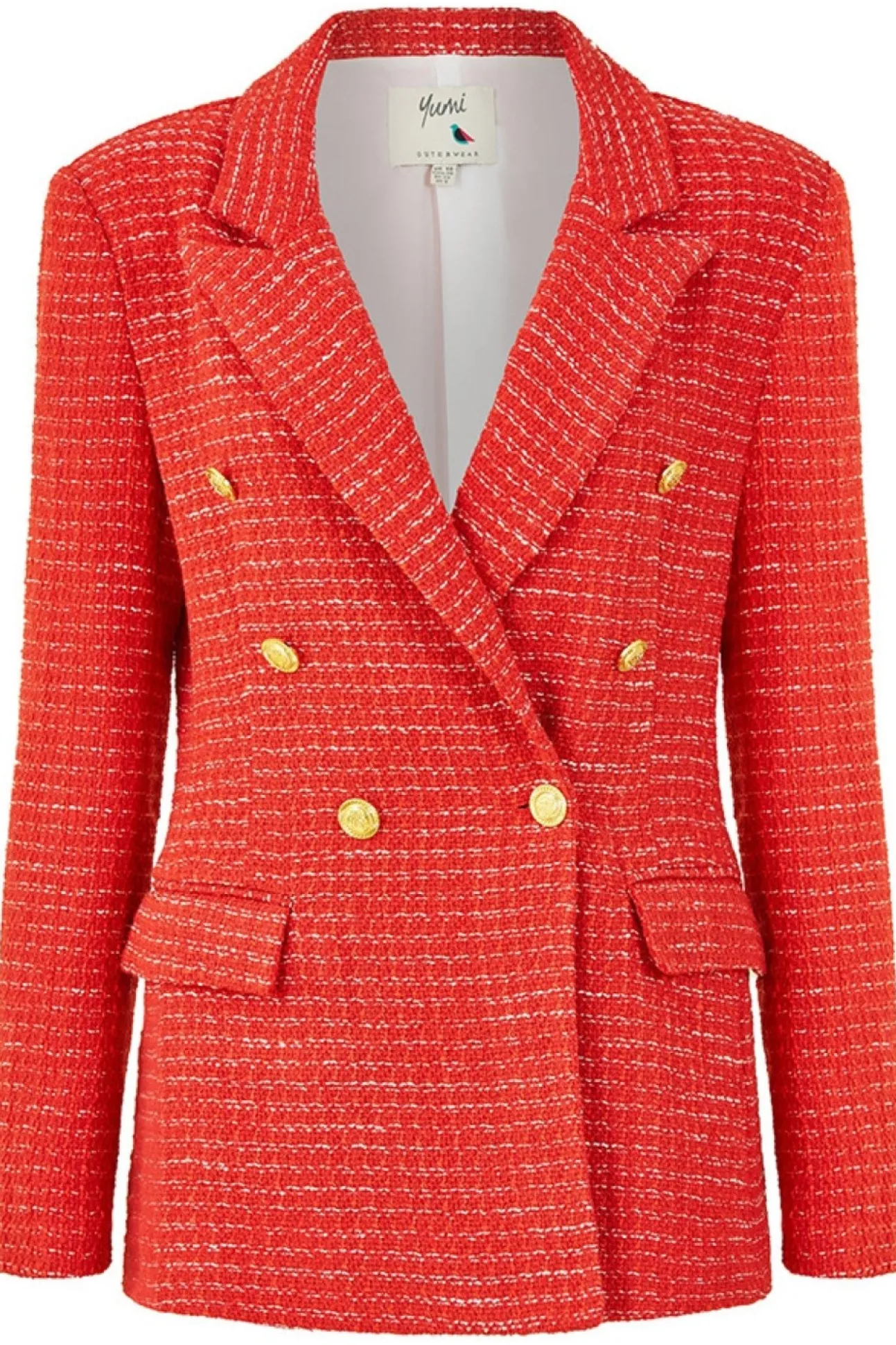 Women Yumi Boucle Fitted Blazer