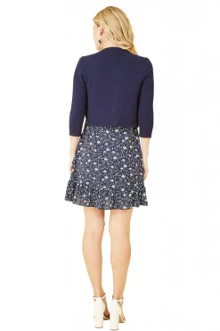 Women Yumi Knitted Curve Bolero