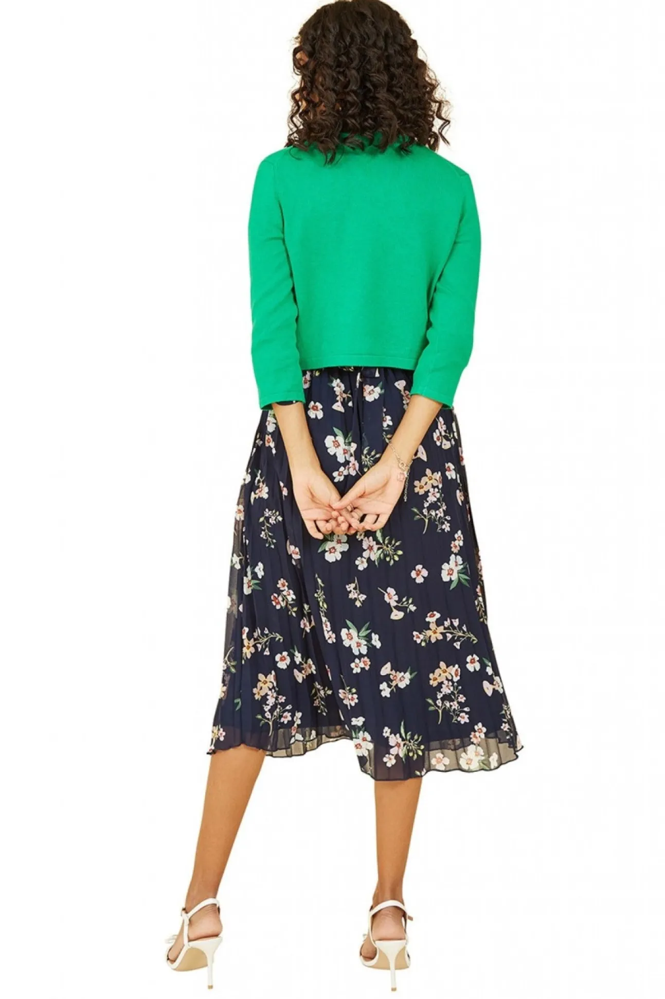 Women Yumi Knitted Curve Bolero