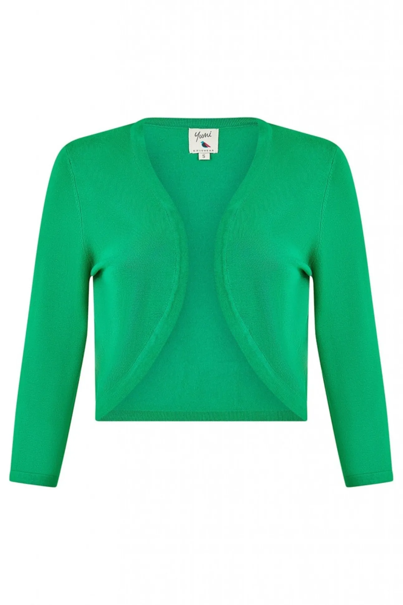 Women Yumi Knitted Curve Bolero