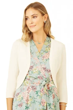 Women Yumi Knitted Curve Bolero