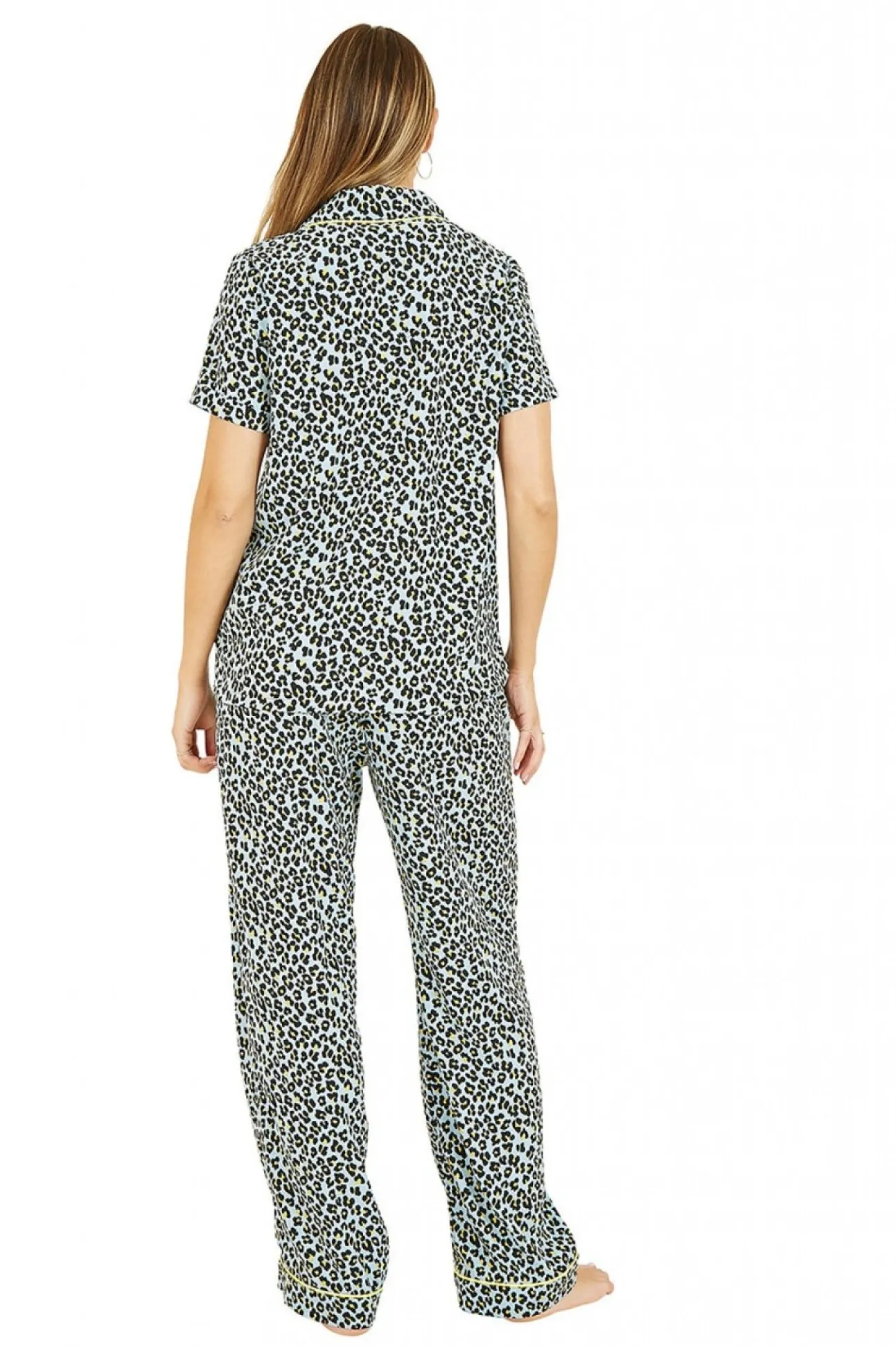 Women Yumi Leopard Print Pyjamas