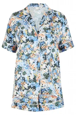 Women Yumi Meadow Print Satin Pyjamas