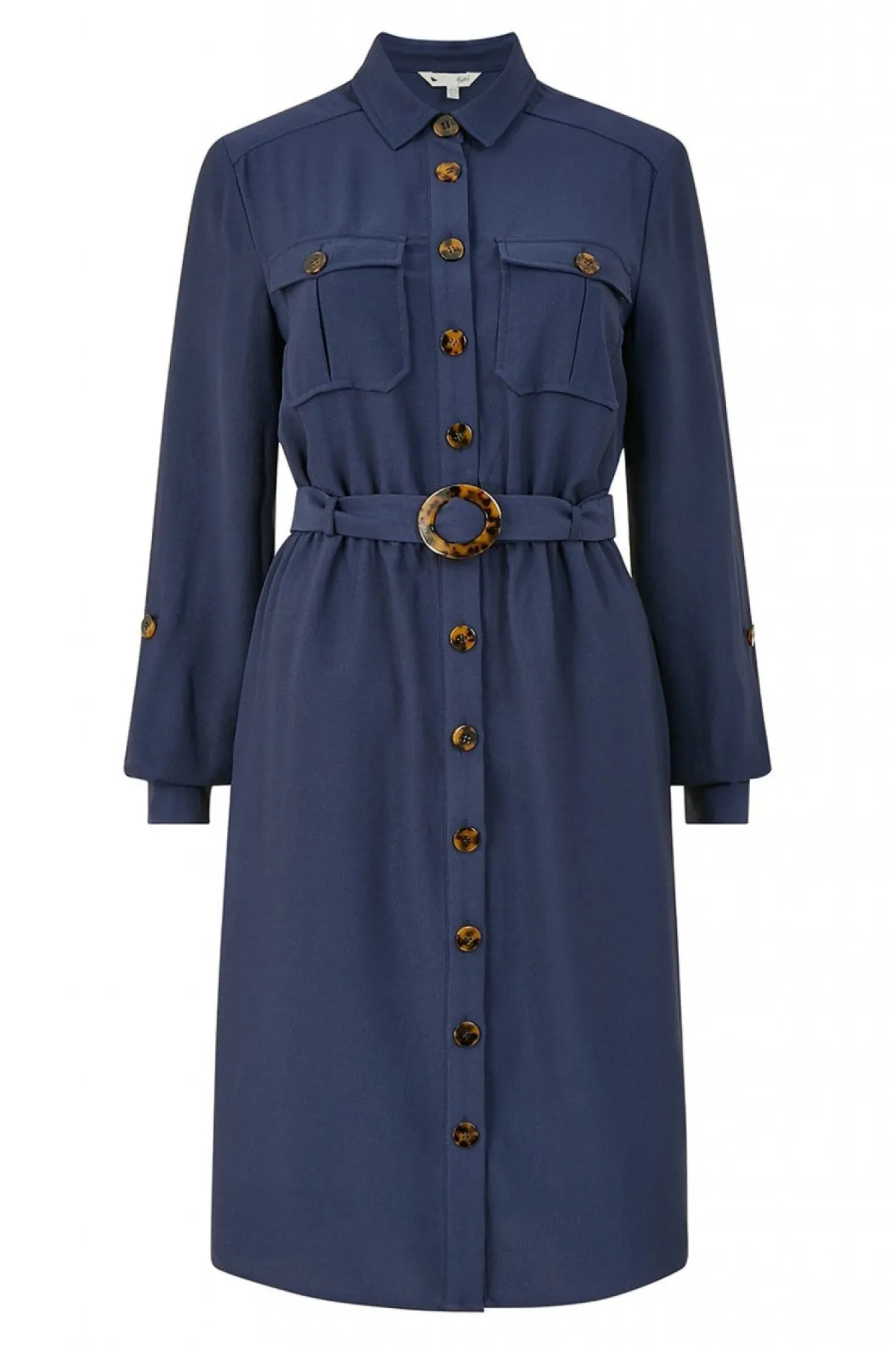 Women Yumi Military Shirtdress