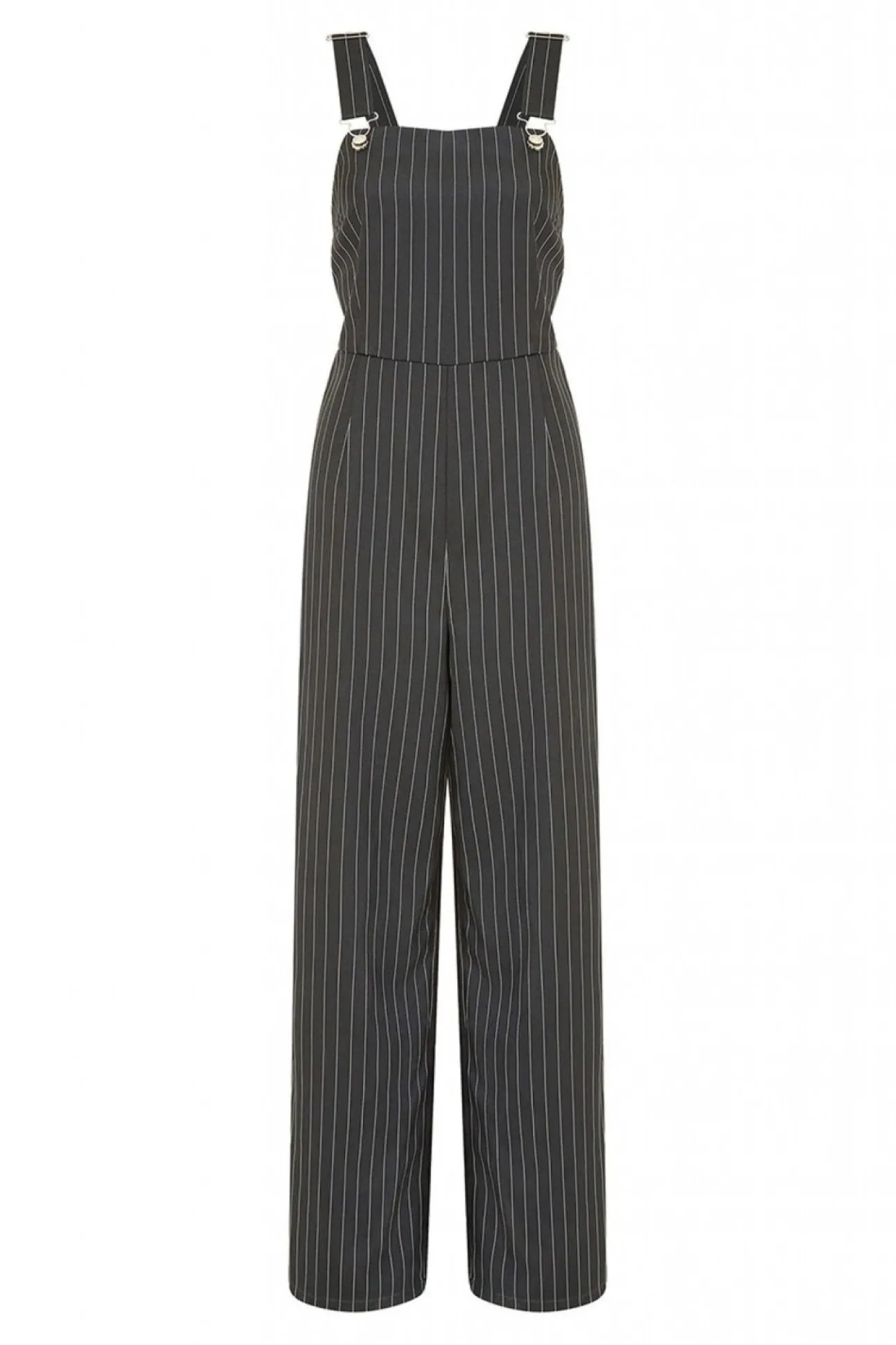 Women Yumi Pinstripe Dungaree Jumpsuit