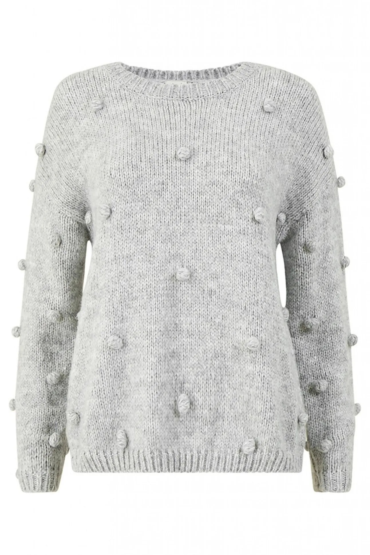 Women Yumi Pom Pom Relaxed Knitted Jumper