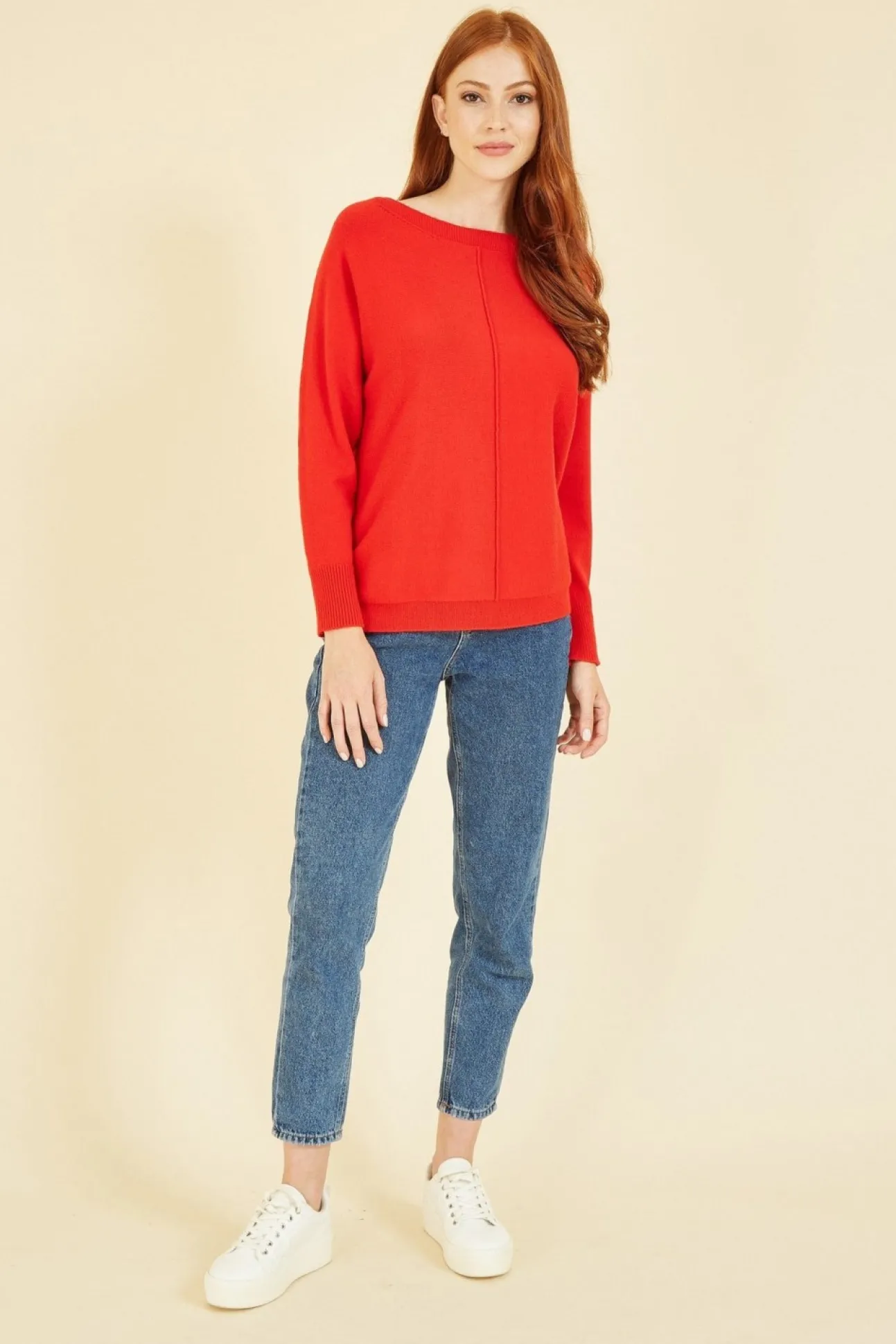 Women Yumi Relaxed Knitted Jumper