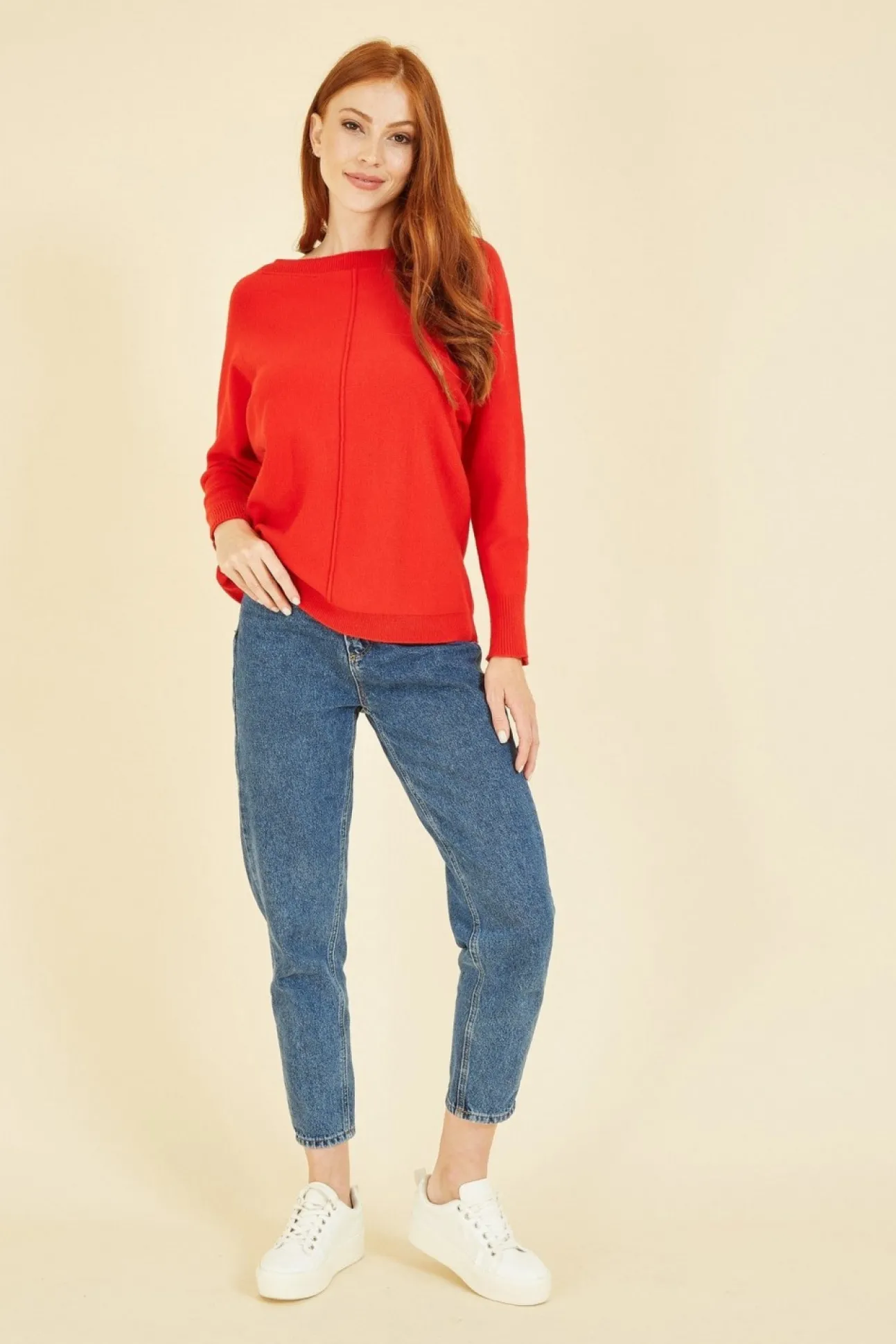 Women Yumi Relaxed Knitted Jumper