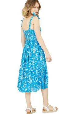 Women Yumi Sealife Print Sundress