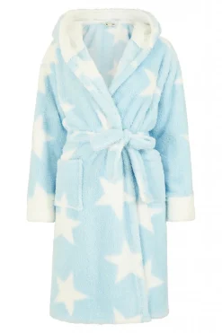 Women Yumi Star Snuggly Super Soft Dressing Gown