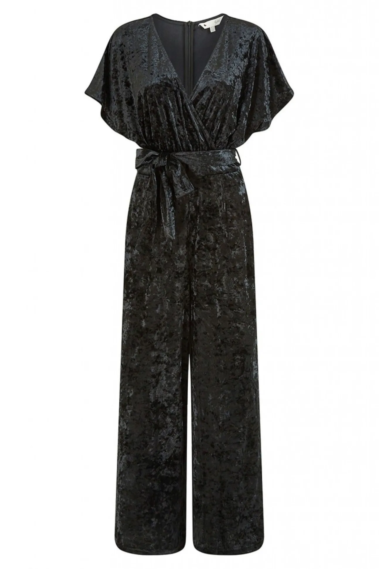 Women Yumi Velvet Kimono Sleeve Jumpsuit