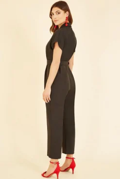 Women Yumi Zip Jumpsuit With Belt In